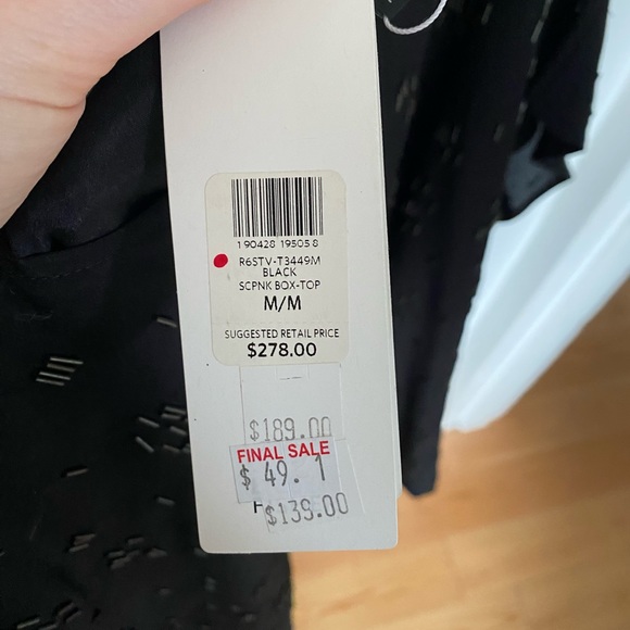 Eileen Fisher Sparkly Top NWT - Picture 2 of 4